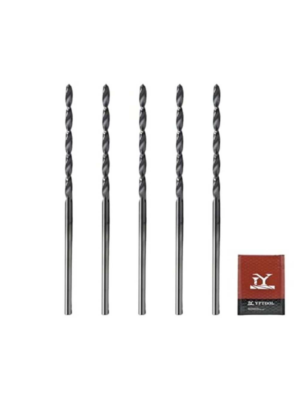 New 5PCS 1/16 Solid Carbide Drill Bit Stainless Steel Hardened Steel Metal 1/16